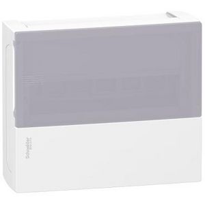 Opbouwverdeler Transparante deur 1x12 modules