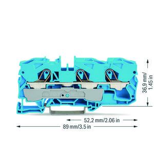 3-draads rijg 10mm² voor Ex e II+Ex e i- VVE=25