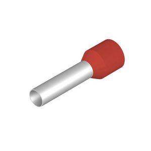 Adereindhuls 10mm² Stripping l: 21mm rood VVE=100