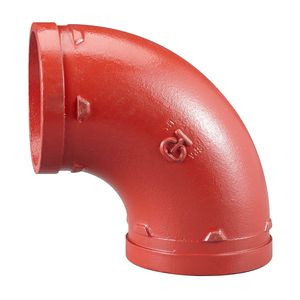 Bocht 90° Shurjoint 7110 MM 42,4mm rood