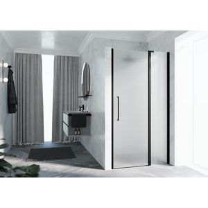 Draaideur Y22P 1070-1110x2000mm zwart satin