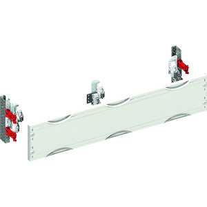 Inbouwunit leeg montagekit tbv veld N/PE rail tot 320A