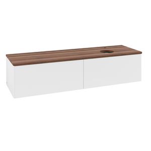 Wastafelonderkast Antao 1600x360x500mm White Matt Lacquer L38052MT