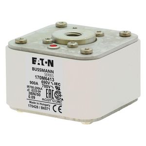 Zekering hoge snelheid 900A AC 690V 200kA 3 aR IEC UL VVE=3
