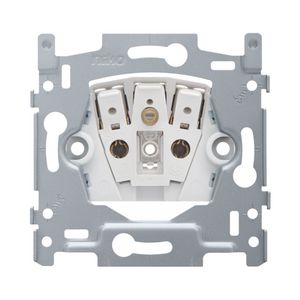 Sokkel stopcontact zonder aarding 16A/250V insteek