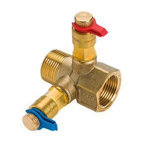 Meetkraan brons PN 202 met meetpunten 1