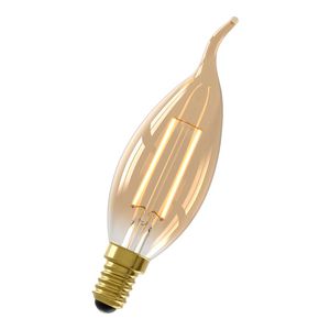 LED-lamp Warm Filament C35 E14 DIM 3.5W 25W 250lm 2100K goud