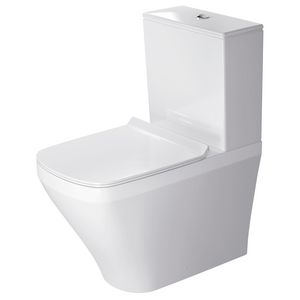 DURASTYLE #215509 staand closet tbv duoblok 630mm wit diepspoel gesloten voor stortbak 4,5ltr. PK. (excl. zitting / reservoir)
