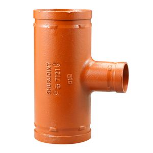 T-stuk Shurjoint 7121 MMM 88,9x76,1x88,9mm oranje
