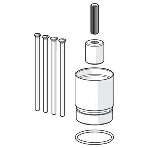 Inbouwverlengstuk kompleet 30 mm 59914627
