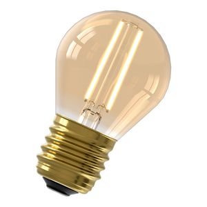 LED-lamp Warm Filament G45 E27 DIM 3.5W 25W 250lm 2100K goud