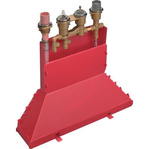 Axor inbouwdeel tbv 4-gats badrandthermostaat met secuflex box