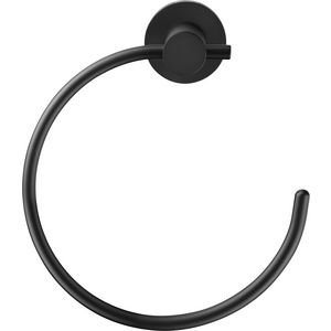 Handdoekring zwart mat D-code 0099214600