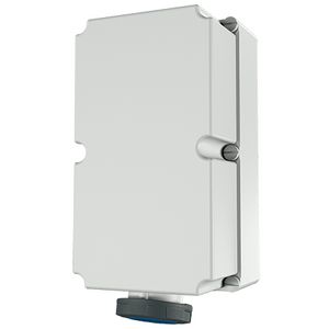 Wandcontactdoos 125A 4-polig  9H 230V IP67 PKS
