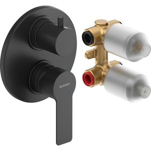 mengkraan 1-hendel inbouwset zwart mat DC5210008046