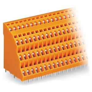 4-etage printklem 2,5mm² raster 5,08mm oranje 738-402 VVE=69