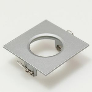 Downlight ring vierkant 82(72)mm zilver 42180132