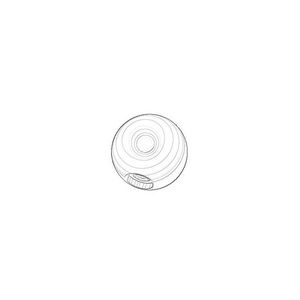 Trek aan de knop 23x22mm chr