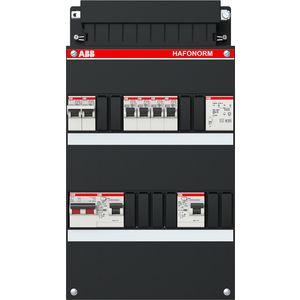 Groepenkast 4 groepen achter 2x 30mA+FT+HS 1-fase 1SPF006907F0281
