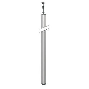 Spanzuil Enkel Leeg Geanodiseerd 3100-3450 mm OptiLine 45