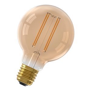 LED-lamp Warm Filament G80 E27 240V 3.5W 250lm 2100K goud