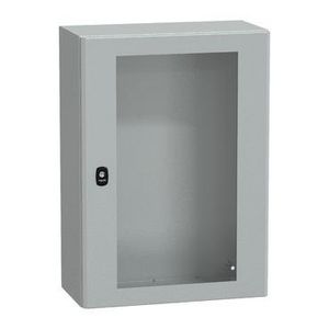 Kast Ruitdeur 700x500x250mm IP66 / IK08 RAL7035 Spacial S3D