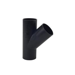 PE T-stuk 315mm 45° SDR 26 zwart