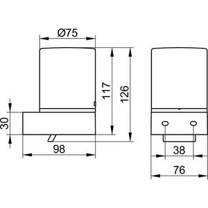 Edition 300 lotiondispenser chroom