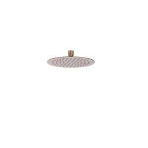Hoofddouche Slim 20cm antikalk nozzels Eco-air geborsteld mat koper