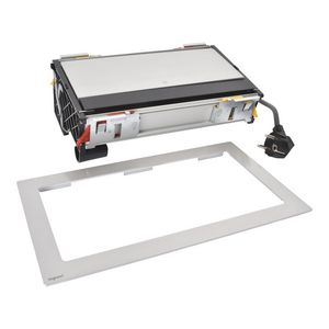 Bureau aansluitunit 8 mod. 2 WCD+USB+RJ45+HDMIB Flip Up
