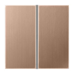KNX F40 tastafd. compleet 2v. LS brons