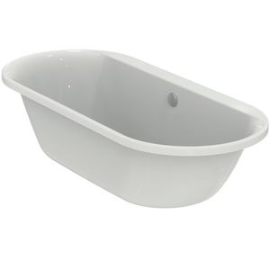 Connect air ovaal ligbad 1800x800mm wit excl. poten
