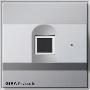 Gira Keyless In Fingerprint-leeseenh. Gira TX_44 kl.alum.