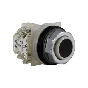 Vuistslagknop 57mm Schroefbevestiging Zwart Harmony 9001K