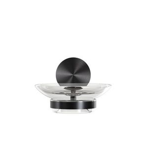 Zeephouder wandmodel metal black OPAL