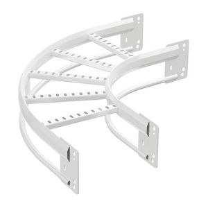 Bocht 90° 55-1000 zinkpox wit RAL9010