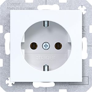SCHUKO-wandcontactdoos schroef liftklemmen A.x/C.x lichtwit