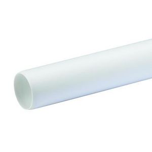 Lengte a 5mtr. Wafix PP afvoerbuis 50mm wd=3mm wit