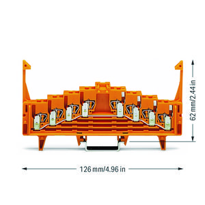 4-etage potentiaalklem vergrendeling alle klemplaats VVE=50