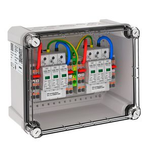 Fotovoltaische DC Stringbox 2x2 PV 2 WR-MPP 1000V DC RAL