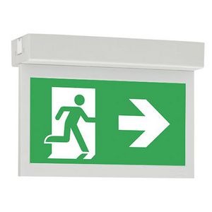 Noodverlichting plaf. opbouw centraal CG-S vluchtroute aanduiding 30m