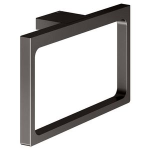 Handdoekring titaanzwart geborsteld 11121350000