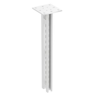 Hangconsole 20F-1000mm zinkpox wit RAL9010