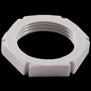 Contramoer kunststof, glasvezelversterkt PG11 grijs (MUG11LG) VVE=100