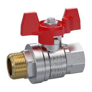 kogelkraan   S90/1" bu.dr. x bi.dr./dn25/verni  VVE=10