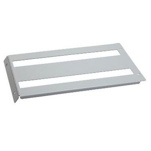 Uitgesneden afdekplaat 150x600mm scharnieren Spacial SF/SM