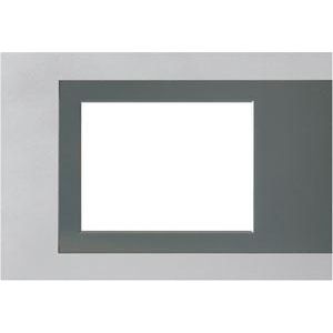 Afdekraam tbv FP701CT (IP) aluminium KNX