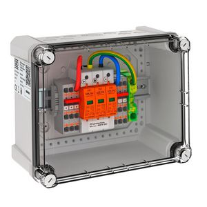 Fotovoltaische DC Stringbox 4 PV 4 WR-MPP 900V DC RAL7035