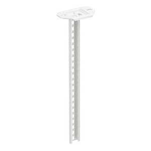 Hangconsole 2-1000mm zinkpox wit RAL9010