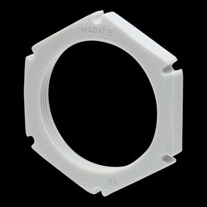 Contramoer kunststof M40x1,5 grijs (EMUG40LG)